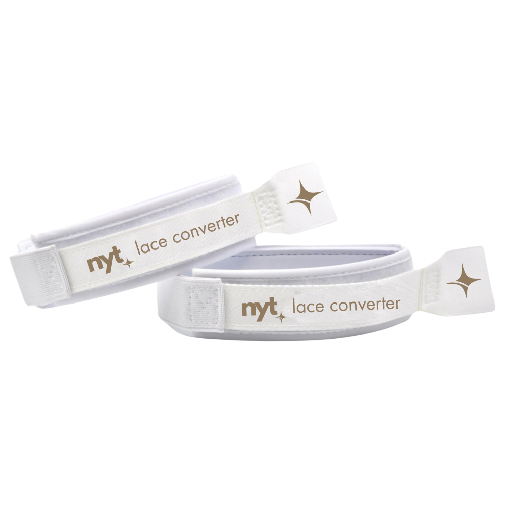 NYT Lace Converters White/Sand
