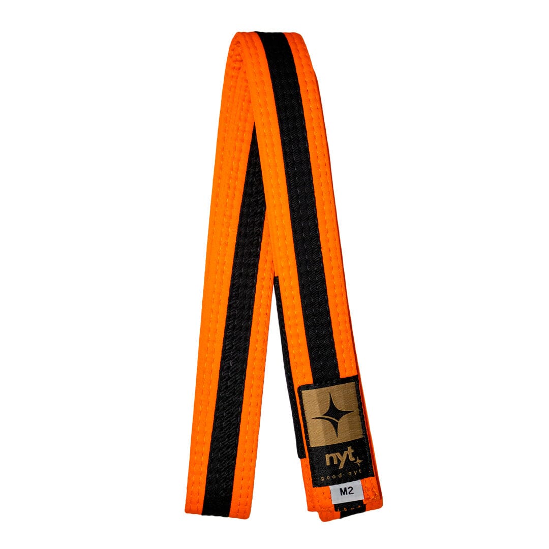 NYT Youth BJJ Gi Belt Orange/Black