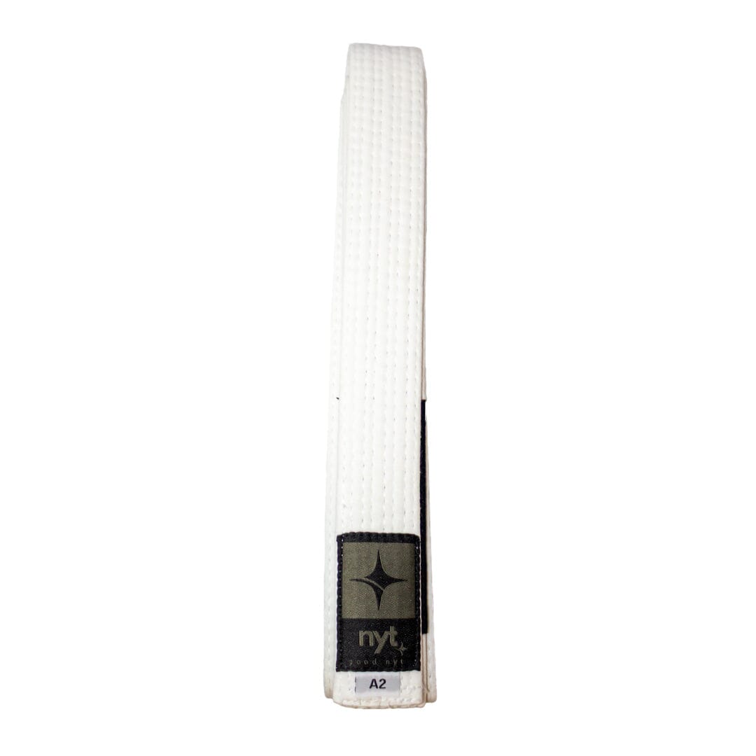 NYT Staple Series BJJ GI Belts White