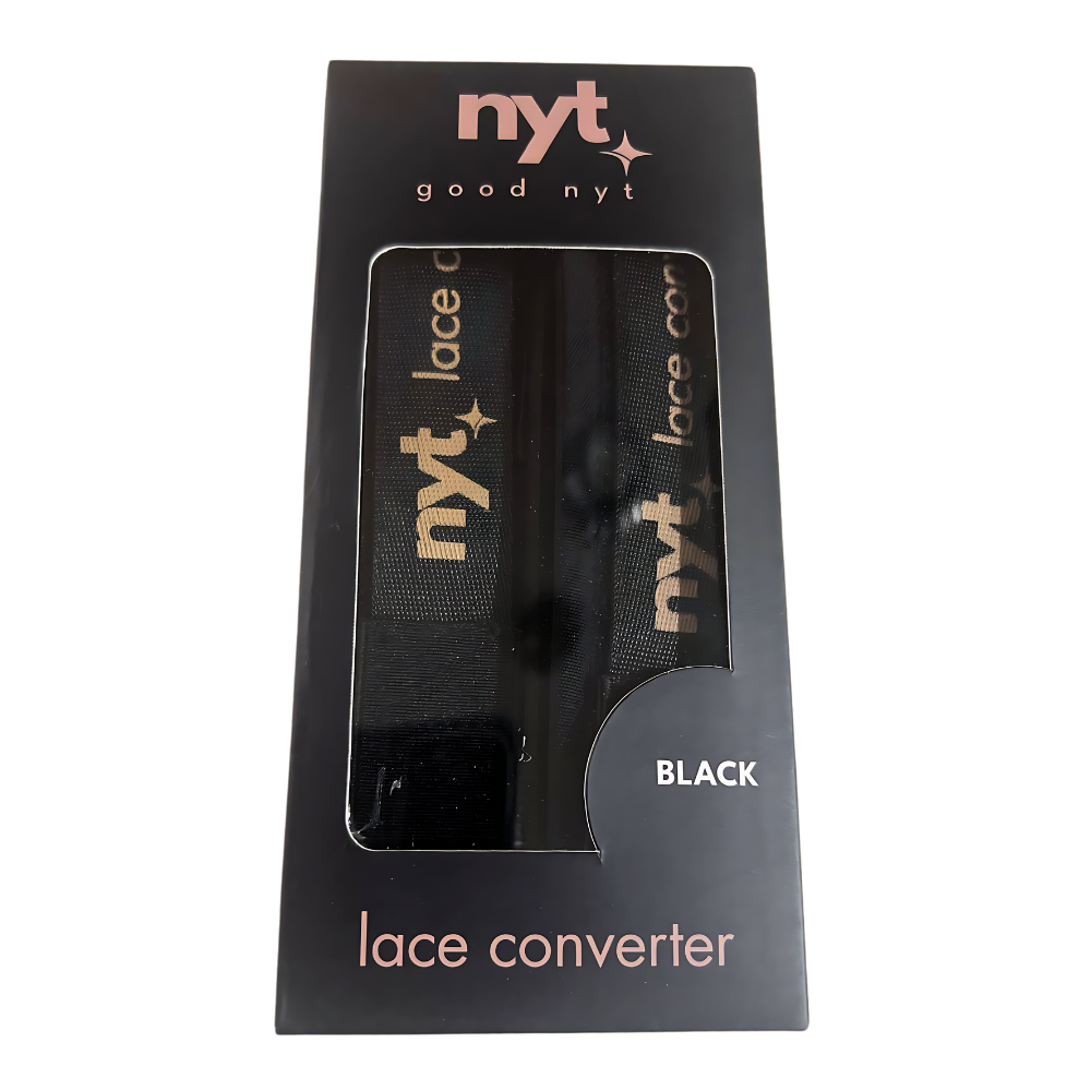 NYT Lace Converters Black/Sand