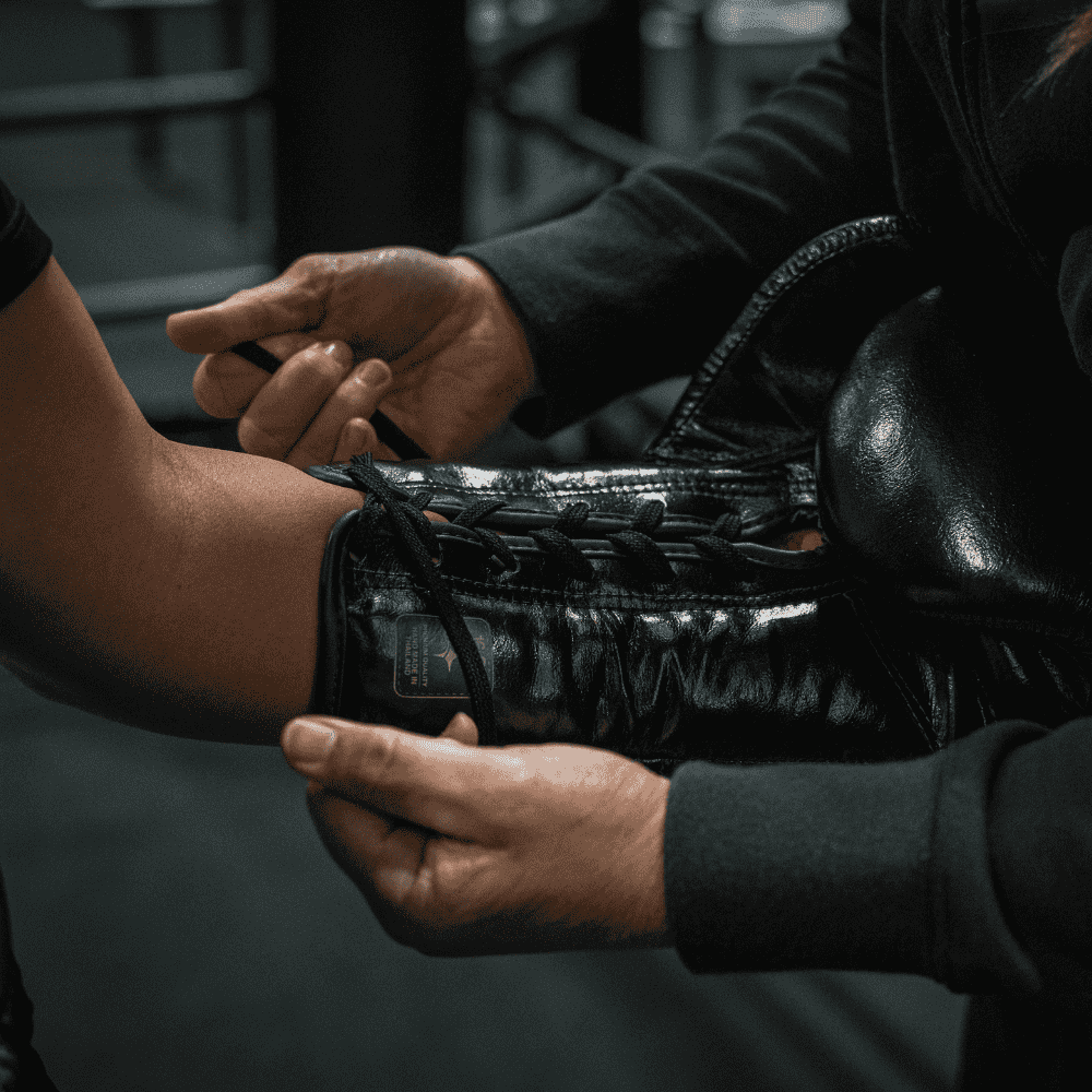 NYT Lace Up Muay Thai Boxing Gloves Muay Thai Gloves NYT