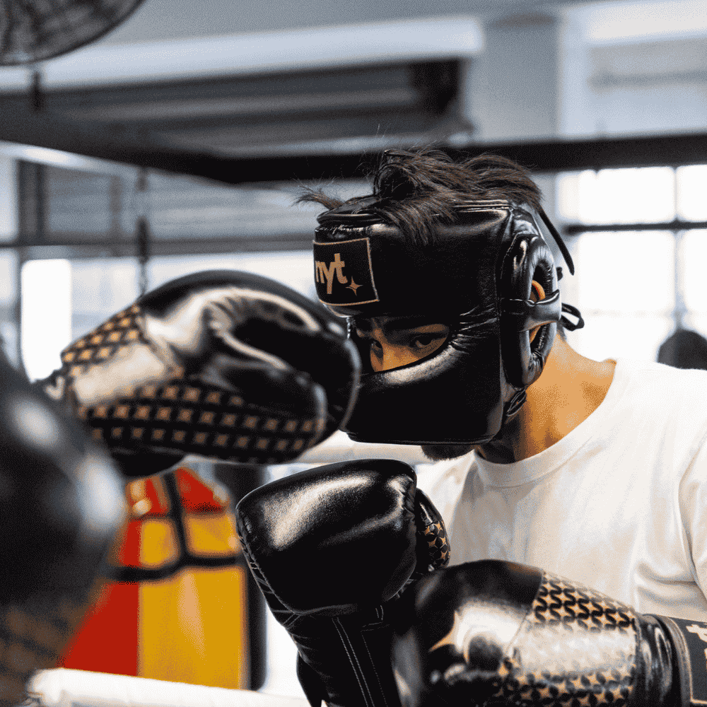 NYT Microfiber Head Guard with Face Bar Head Guards NYT