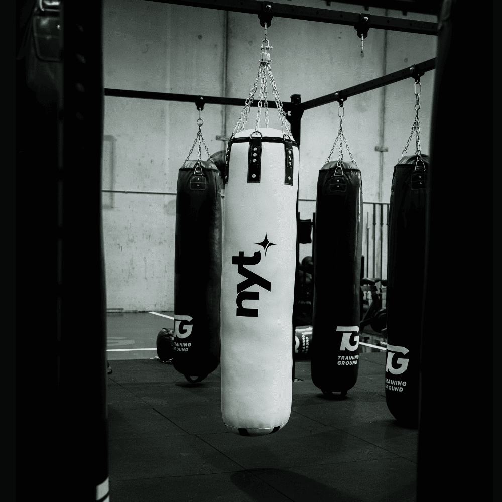 NYT 5ft Microfiber Oversize Heavy Bag White Heavy Bags NYT