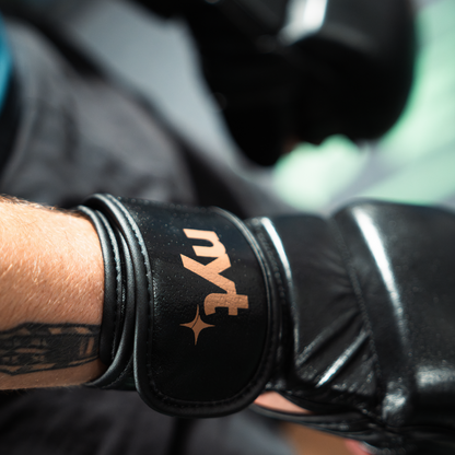 NYT Leather 7oz MMA Sparring Gloves