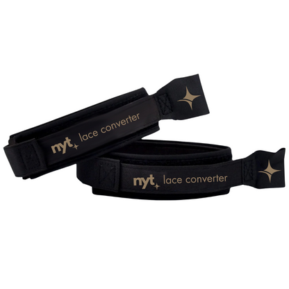 NYT Lace Converters Black/Sand