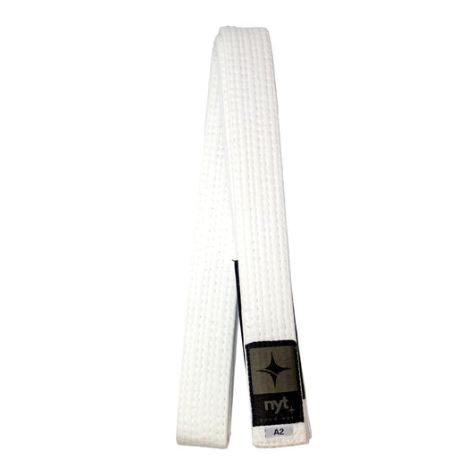 NYT Staple Series BJJ GI Belts White