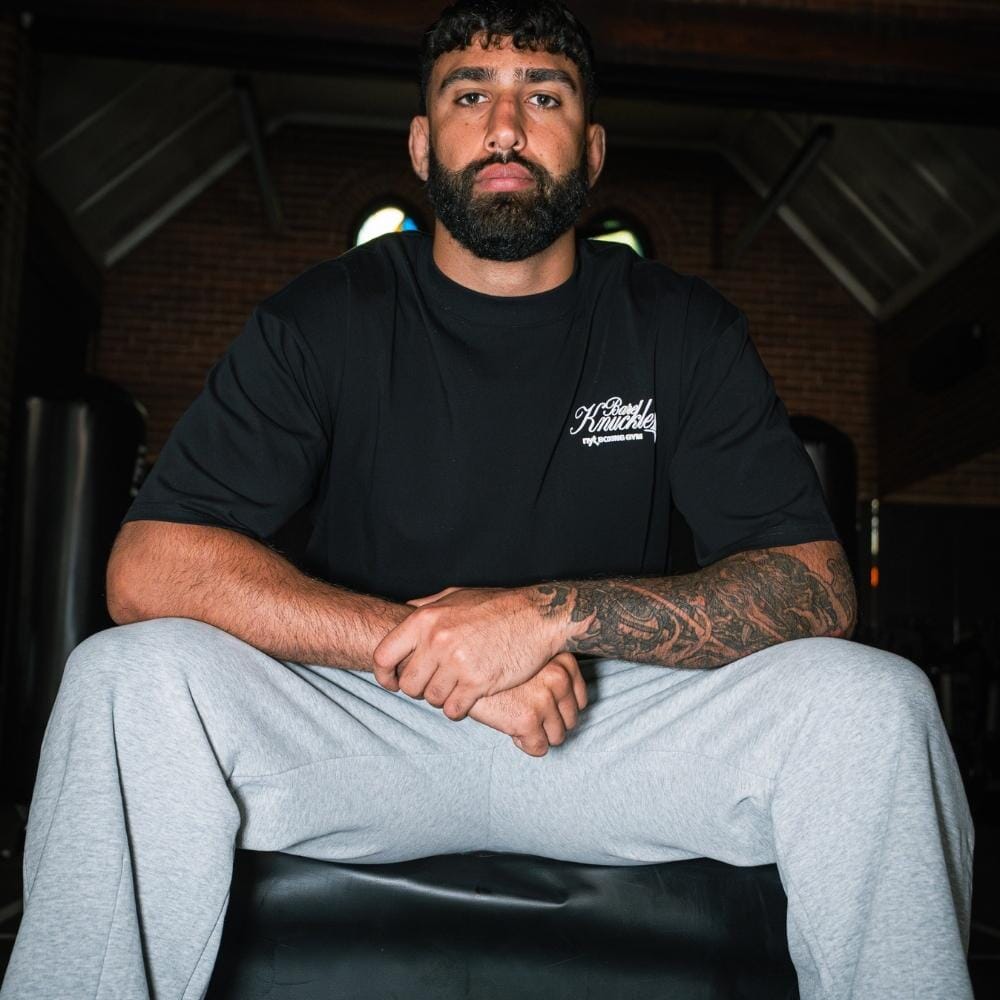 NYT Wide Leg Sweat Pants Grey