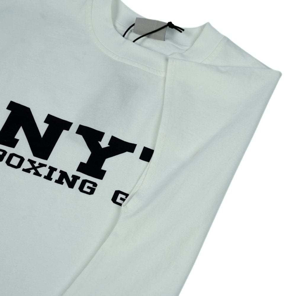 NYT Boxing Training Muscle White T-Shirts NYT 