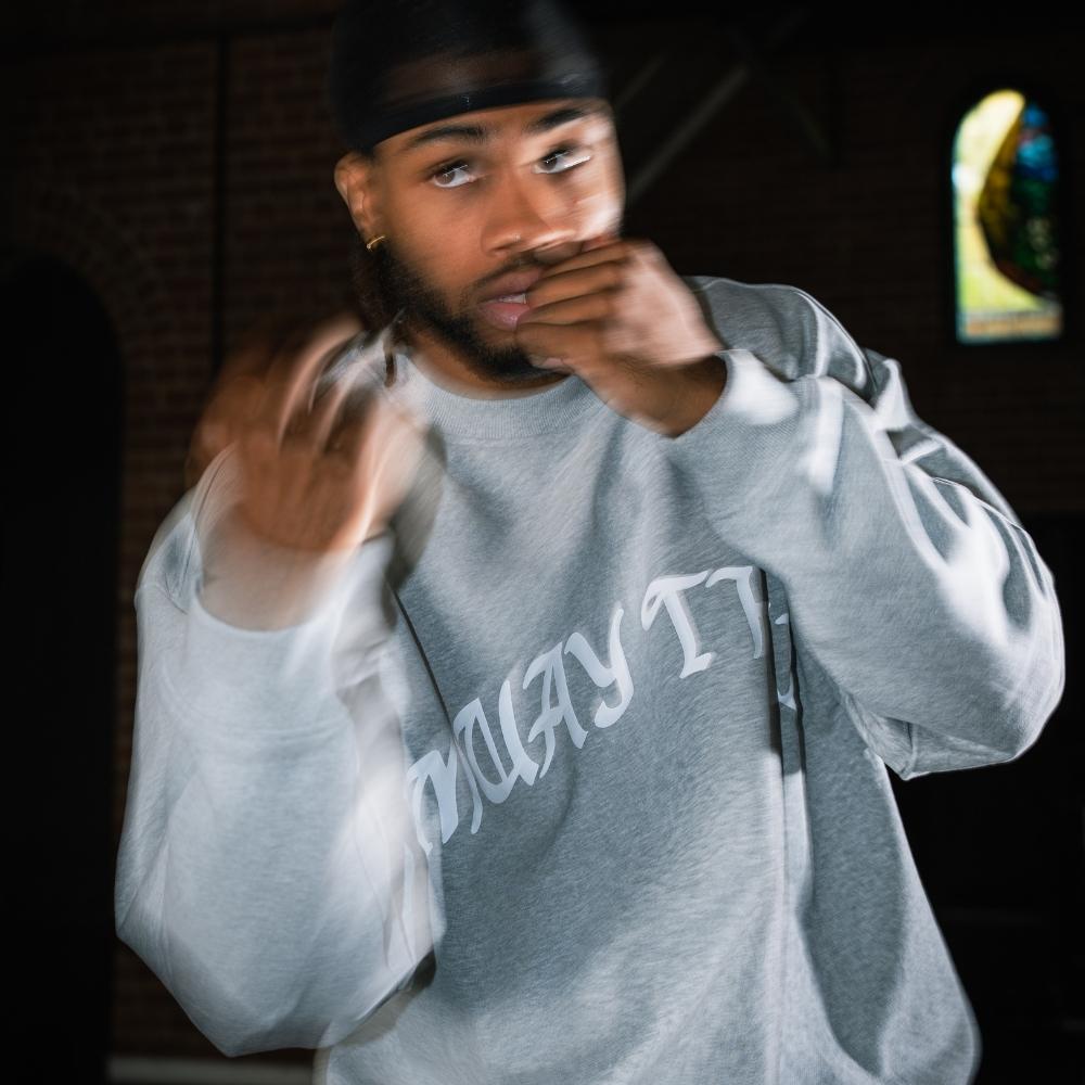 NYT Muay Thai Premium Crew Neck Grey