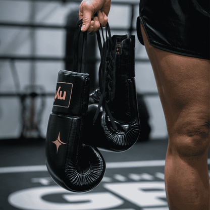 NYT Lace Up Muay Thai Boxing Gloves Muay Thai Gloves NYT 