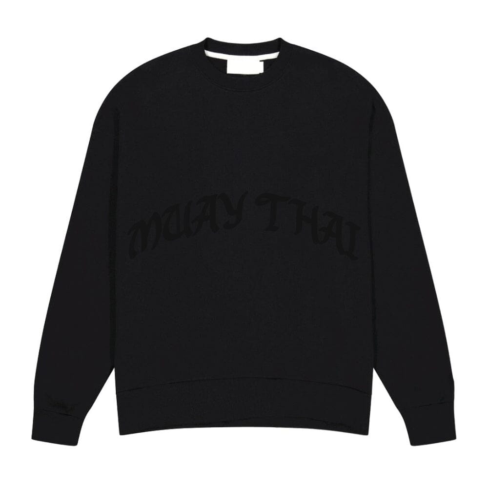 NYT Muay Thai Premium Crew Neck Black Outerwear NYT Black X Small 