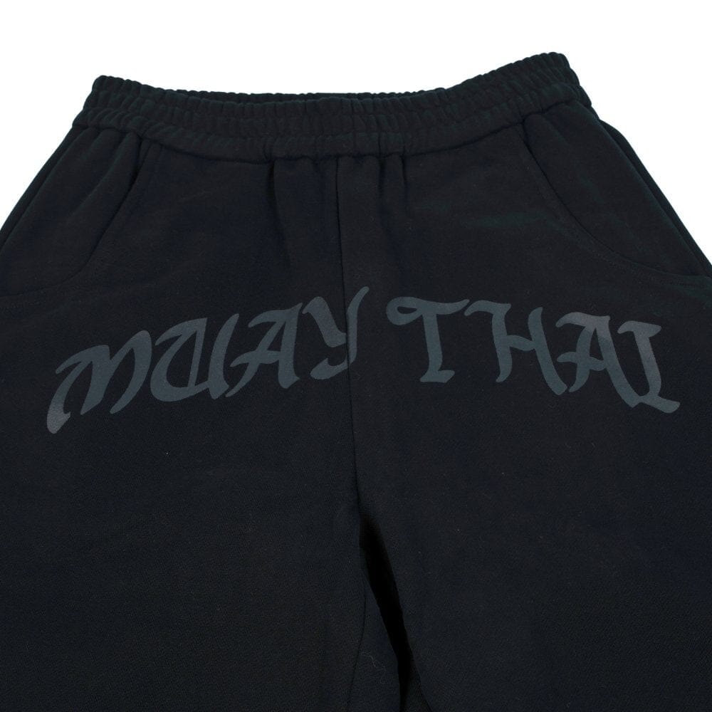 NYT Muay Thai Sweat Shorts Black Outerwear NYT 