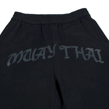 NYT Muay Thai Sweat Shorts Black Outerwear NYT 