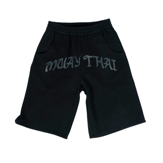 NYT Muay Thai Sweat Shorts Black Outerwear NYT Black X Small 