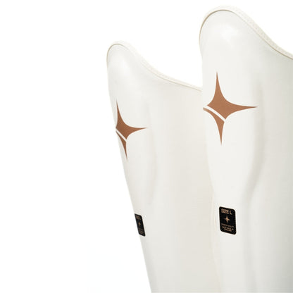 NYT Muay Thai Shin Guards White