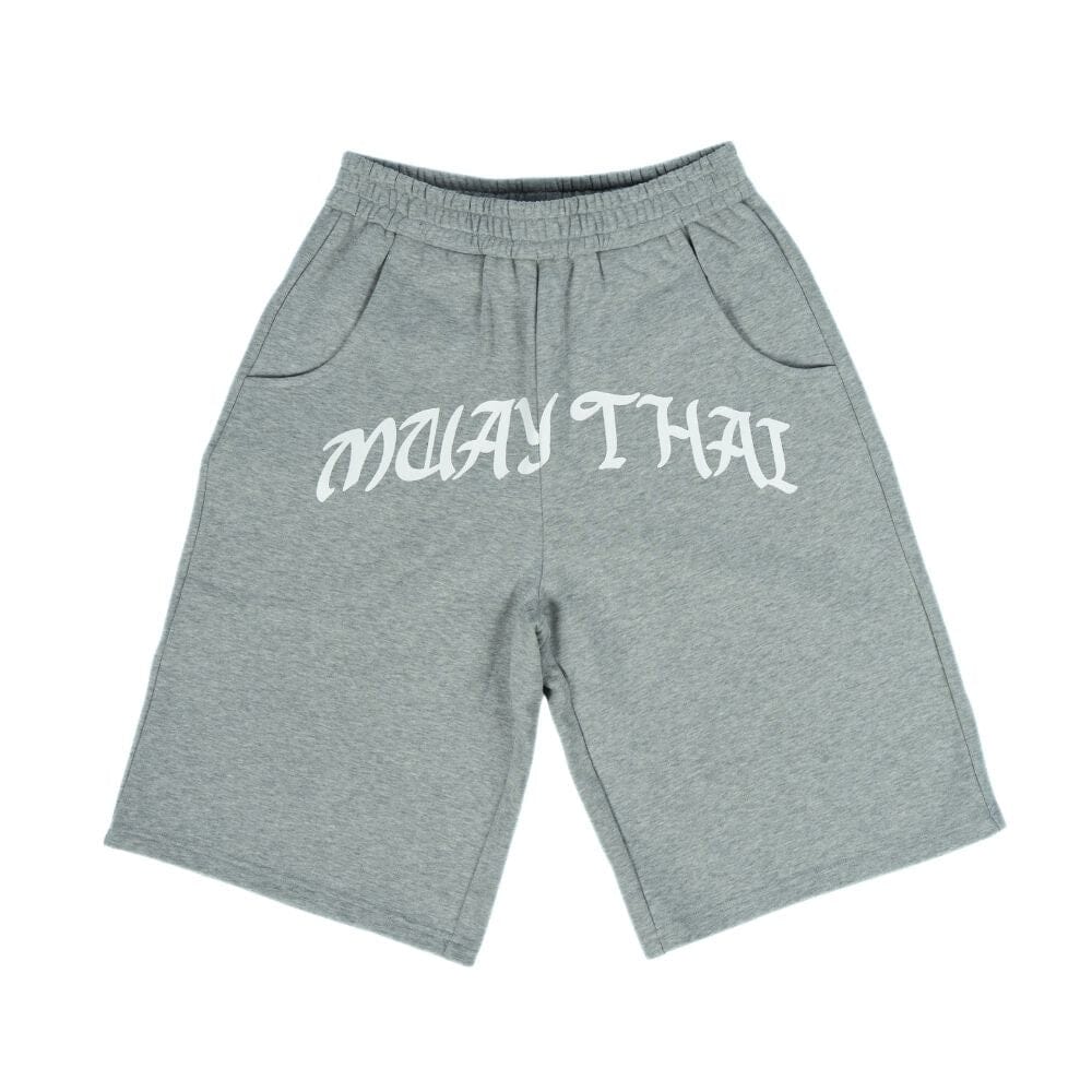 NYT Muay Thai Sweat Shorts Grey Outerwear NYT Grey X Small 