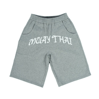 NYT Muay Thai Sweat Shorts Grey Outerwear NYT Grey X Small 